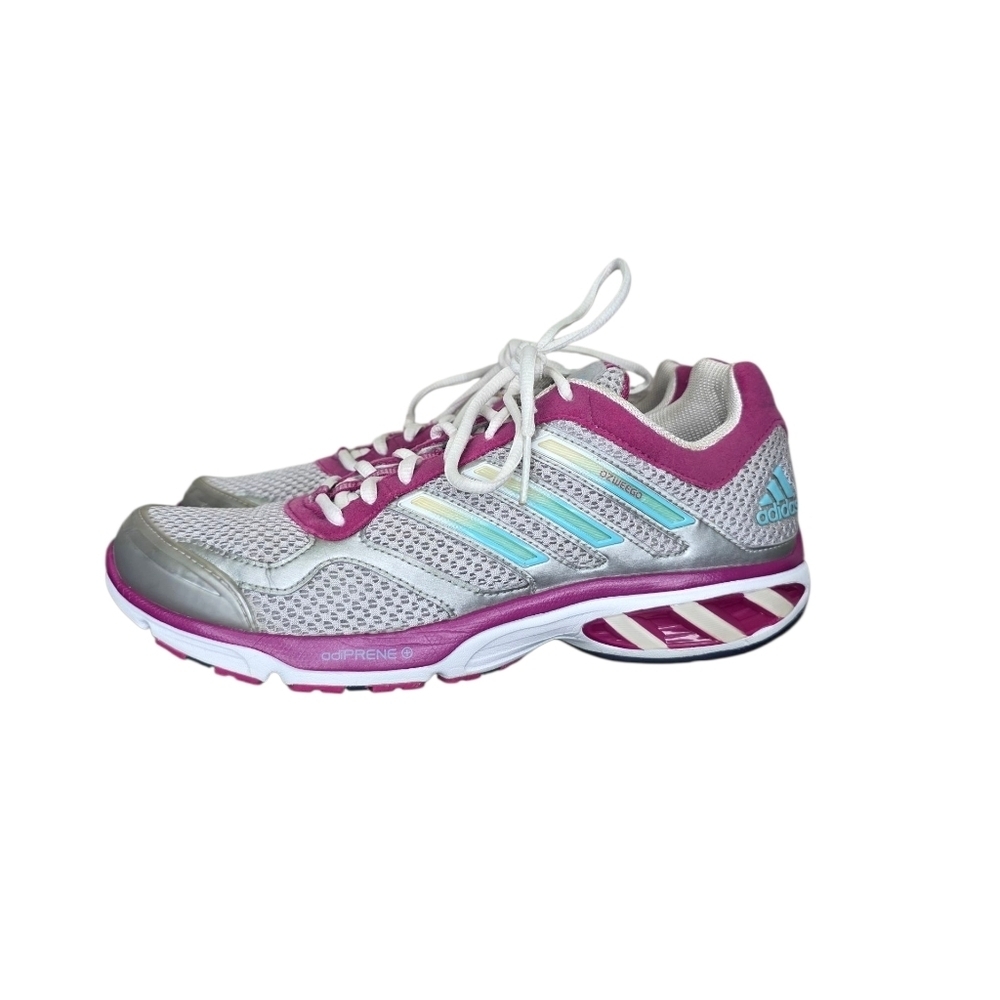 Adidas Adiprene Plus Women's‎ Running Athletic Shoes Color Pink Gray Size 9.5